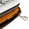 Round Zipper Long Wallet with Coin Purse Nezel 081603 Black [Castelbajac] (BLK)