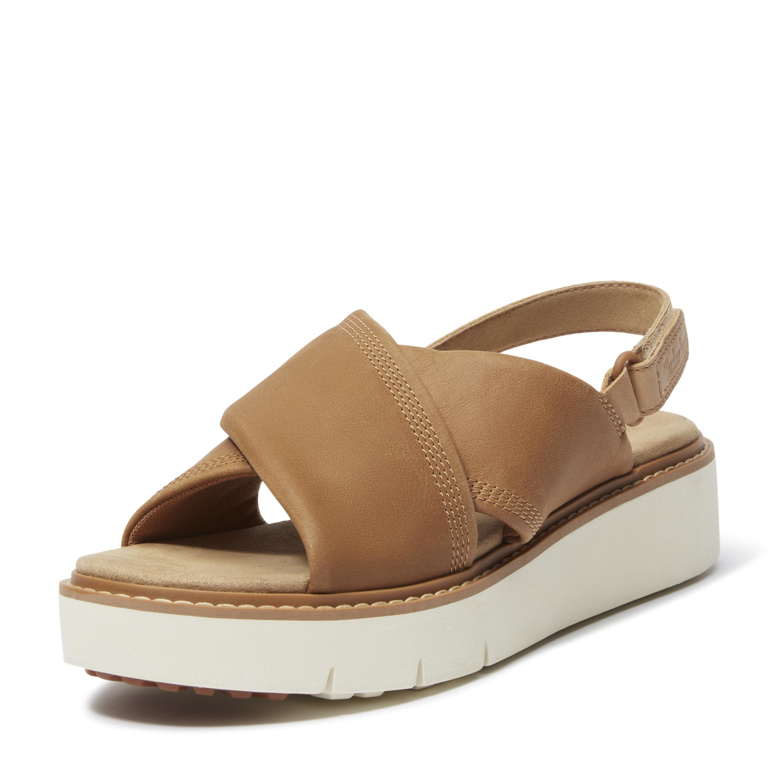 

Timberland Safari Down Backstrap Sandals, Women s, TB0A415JEN21, Medium Beige, Full Grain, Size 6.0 / 23.0cm