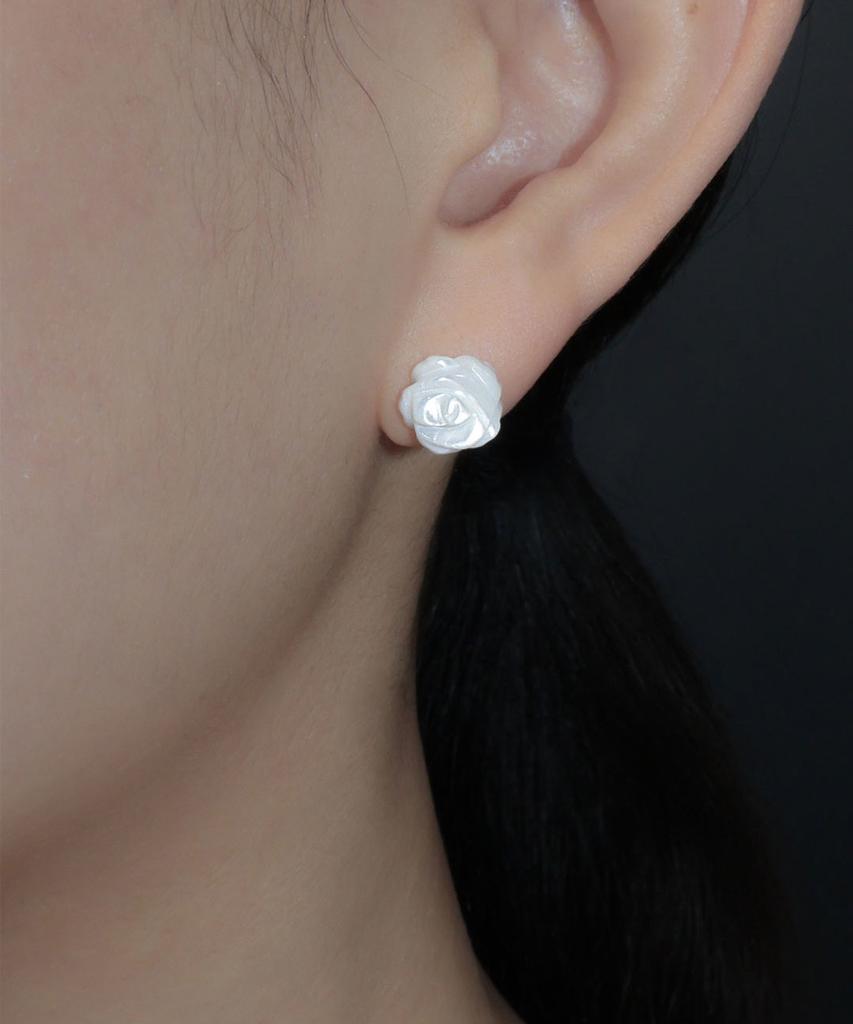 Loasi Rose Petal Trace Earring