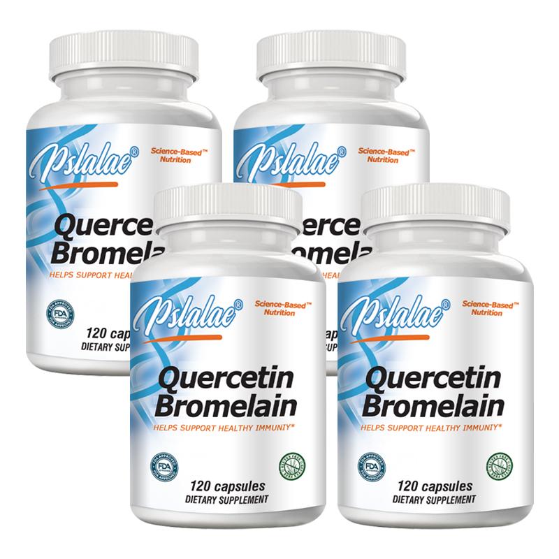 Pslalae Is Rich In Quercetin, Bromelain Capsules, and a Complex Plant Extract Formula; Suitable for Daily Care for Adults.