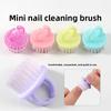 Nail Brush Hand Scrubbing Detail Cleaning Dust Remover Cleaner For Nail Art Manicure Cuticle Pusher Salon Home Use Tools