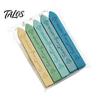 Cera de Sellado Retro para Cartas 5 Piezas de Varillas, con Mechas, Varillas de Color Clásico Tiras para Manualidades, Sobre y Decoración Artesanal Vintage Herramientas Profesionales de Sello