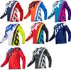 Heren Lange Mouw Fietsen Jersey Sneldrogend Ademend MTB Trail Rijden Shirt Mountainbike Sport