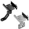 Motorcycle Bicycle Phone Holder GPS Bracket Cellphone Stand Rearview Mirror Handlebar Mount Compatible For Xiaomi iPhone NEW