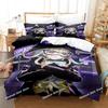 ZENONZARD Bedding Set Printed Duvet Cover Pillowcase Single Double Style Queen King Size Sets Anime Bed Sheet Set