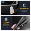 Door Anti-Kick Pad For Ford F-150 2021 2022 2023 2024 2025 LHD RHD Car Leather Carbon Mat Trim Accessories.