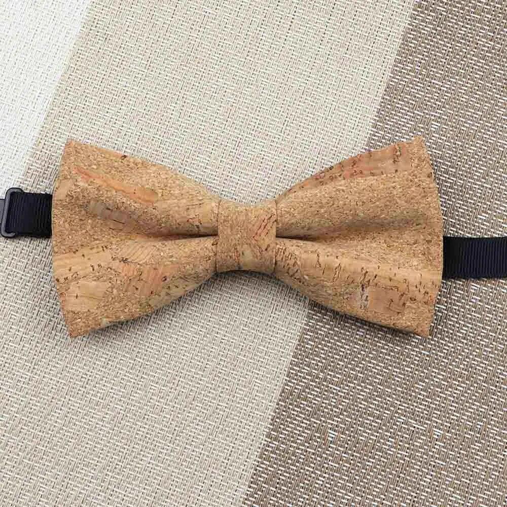 1PC, Fashion Bow Shape Bow Tie, Double Layer, Wood, Gentleman,Handmade, Butterfly,