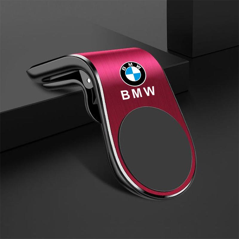 BBIY7 Alloy Car Magnetic L-shaped Phone Holder Car GPS Holder For BMW X1 X2 X3 X5 X4 X6 X7 G30 G20 G32 G11 G12 F40 F30 F20 F10 F34 F07
