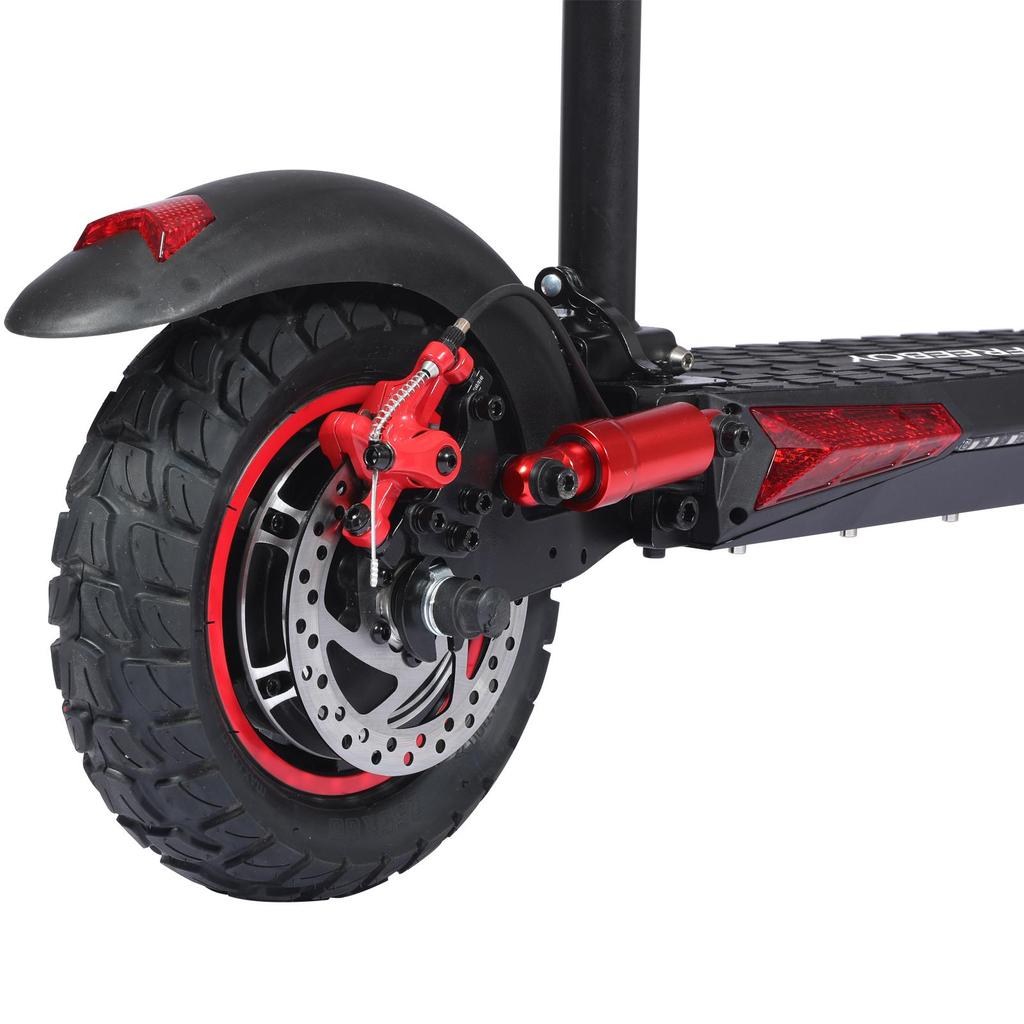 FREEBOY J11MAX Electric Scooter, 48V 18Ah Battery, Dual Disc Brakes