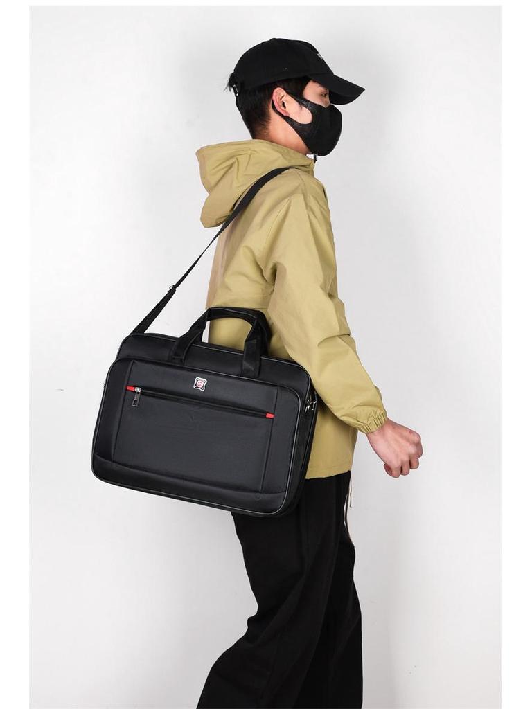 Men's Large Capacity Wear-Resistant Briefcase and Laptop Travel Bag