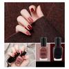 15ml Non-Peel Off Nail Polish Waterproof No UV Lamp Needed Micro-Gel Formula Glitter Quick Dry Long Lasting Manicure