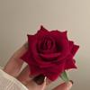 Elegant Floral 3D Hair Clip - Sweet Bangs Duckbill Accessory for Summer