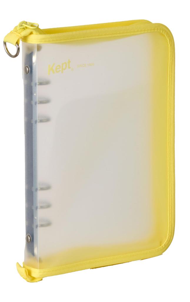 Raymay Fujii Kept Binder File A5 Yellow Sticker Book for Fandom Activities KP52Y Multi-Storage