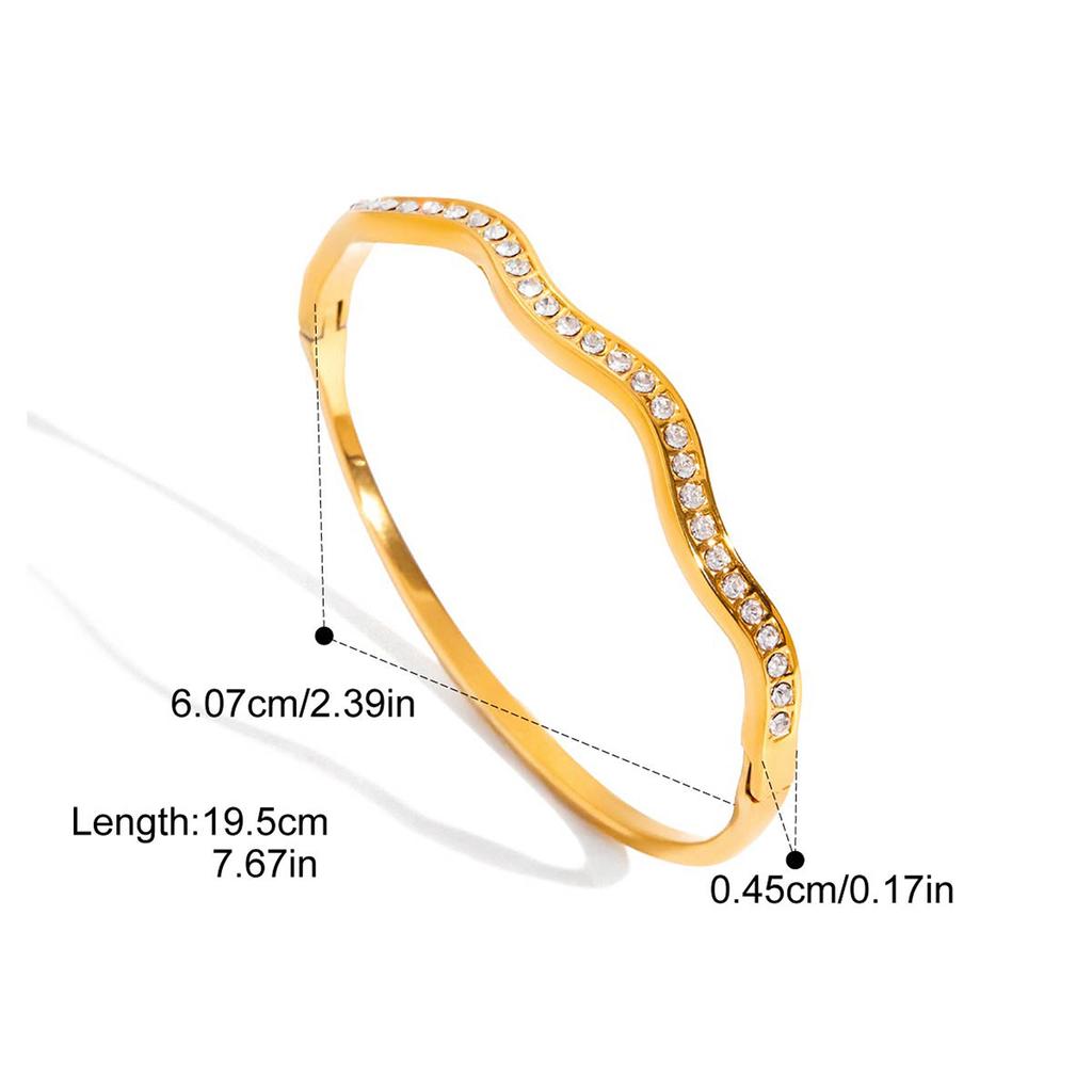 Yori Handmade 3:1 Chain Bracelet Stainless Steel 18K Gold PVD Plated Waterproof DIY Accessories New Gift
