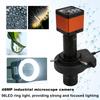 48MP High Definition USB Dual Output Industrial Microscope Camera with 180X Lens 56LED LightUS Plug 100 240V