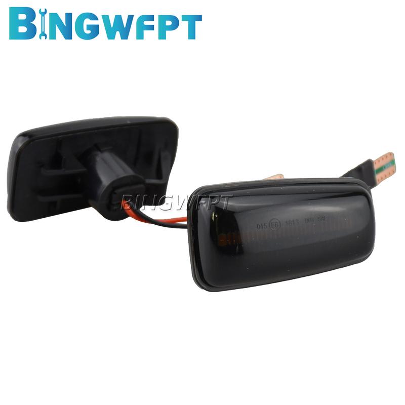 LED For Peugeot 306 106 406 806 Citroen XM ZX Break Xsara Xantia Fiat Flashing Car Turn Signal Lamps Side Marker Lights Lateral