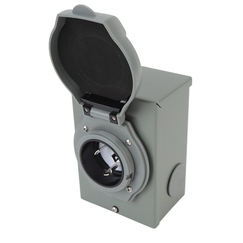 Generator Einspeisekasten 30A 125V 3750W 60 Hz NEMA L5 30P Starke Leistung für Wohnmobil Anhänger Wohnmobil