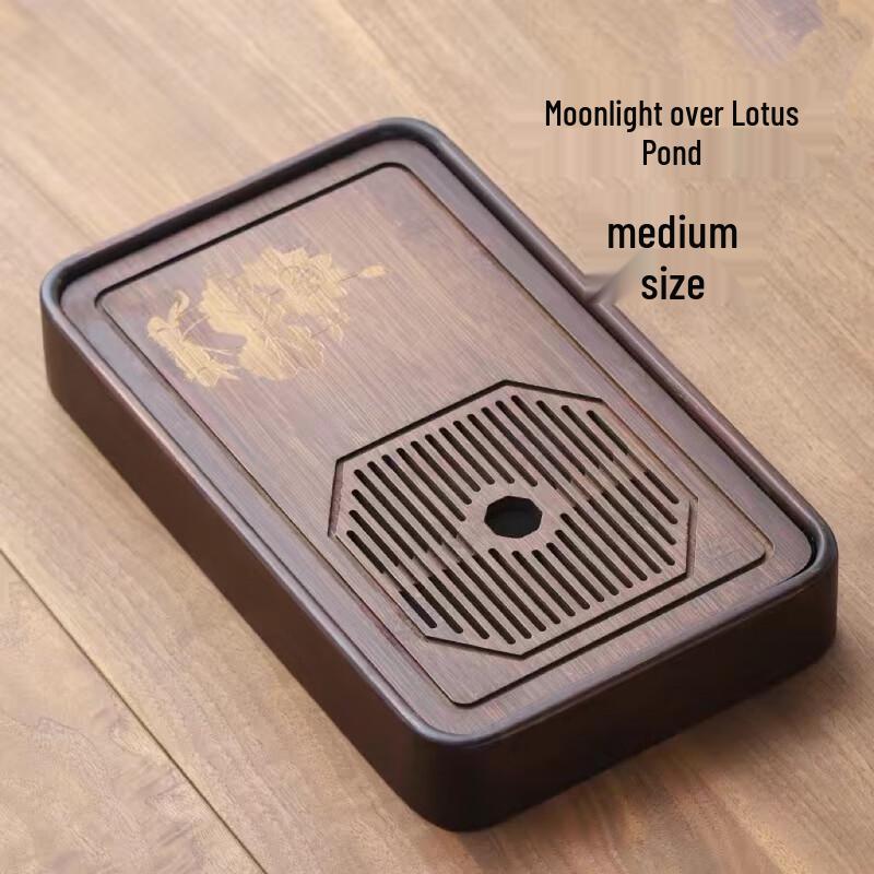 Modern Bamboo Water Storage Tea Tray 38x23x6cm