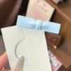 4Pcs Girl Hairpin Dot Print Hollow Bow Tie Design Hair Clips Lightweight Non-Damaging
