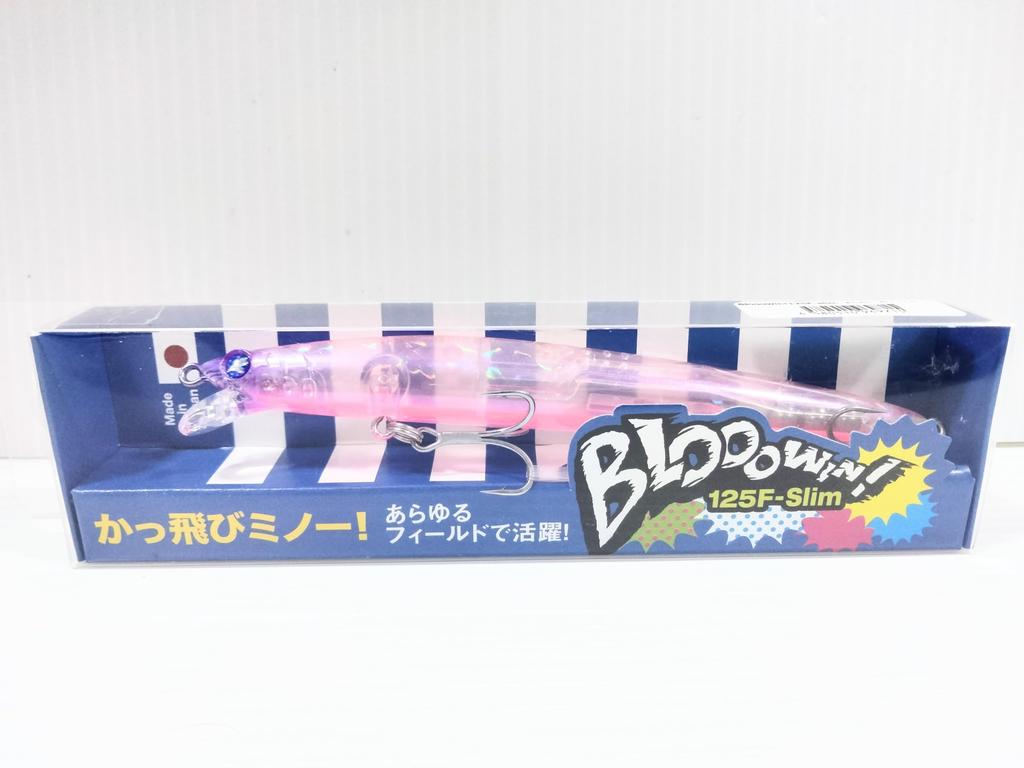 Blue Blue Seabass Lure Bow Pearl Blowin! 125F-Slim #TU01