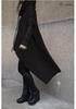 2018 Autumn/Winter European American Solid Color Long Hooded Sweatshirt