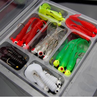 Cn /_Au /_5pz Silicone Fluorescente Artificiale Oceano Mare Gancio Pesca Tackl