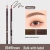 Genuine 1818 Waterproof Wooden Eyebrow Pencil - Non-Smudge, Hard Core, Makeup Artist Special.