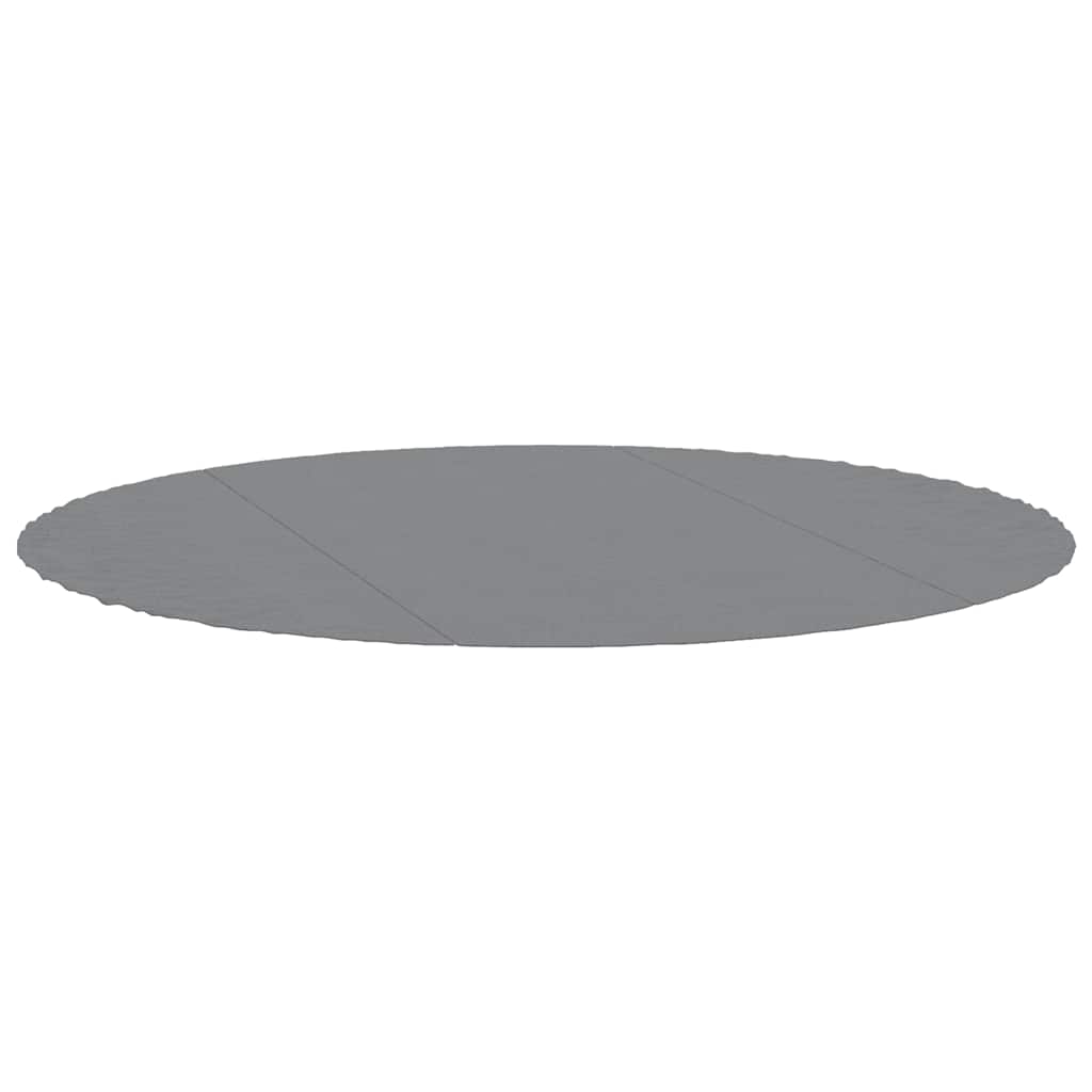 Vidaxl Pool Cover, Light Gray, Ø306 Cm, Polyester Geotextile