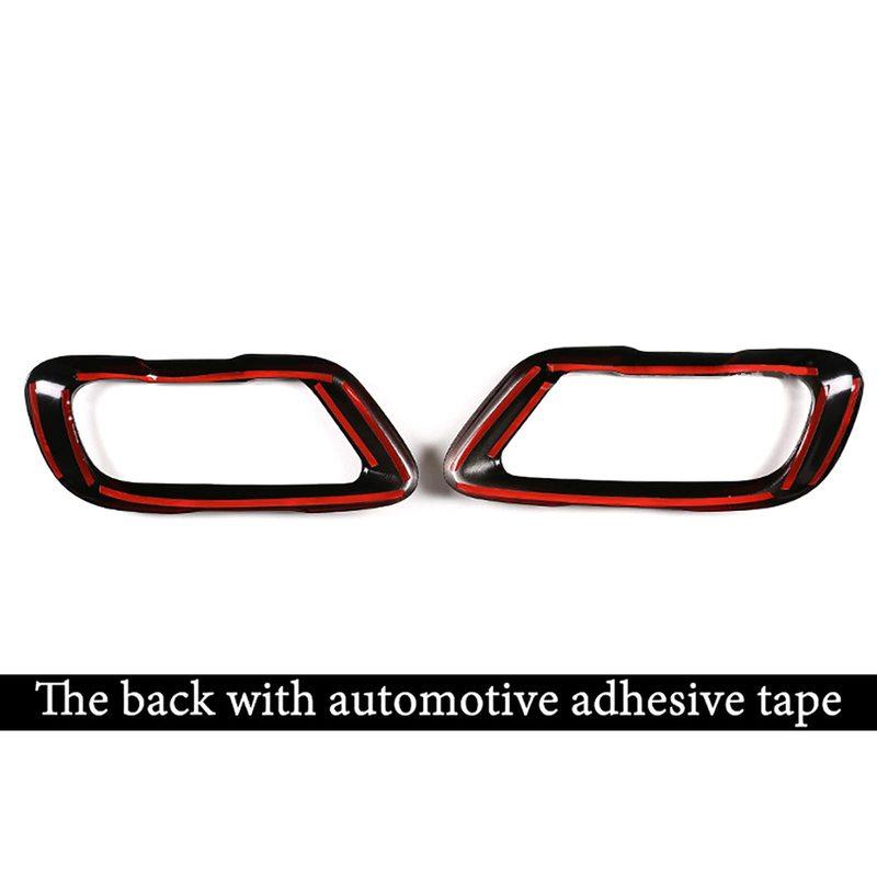 Car Tail Muffler Exhaust Pipe Output Cover For BMW X5 G05 X6 G06 X7 G07 - Accessory For M Sports Version