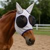 Professional Comfortable Quick Dry Horse Fly Mask Breathable Adjustable Horse Face Cover Outdoor Headgear Easy To Use