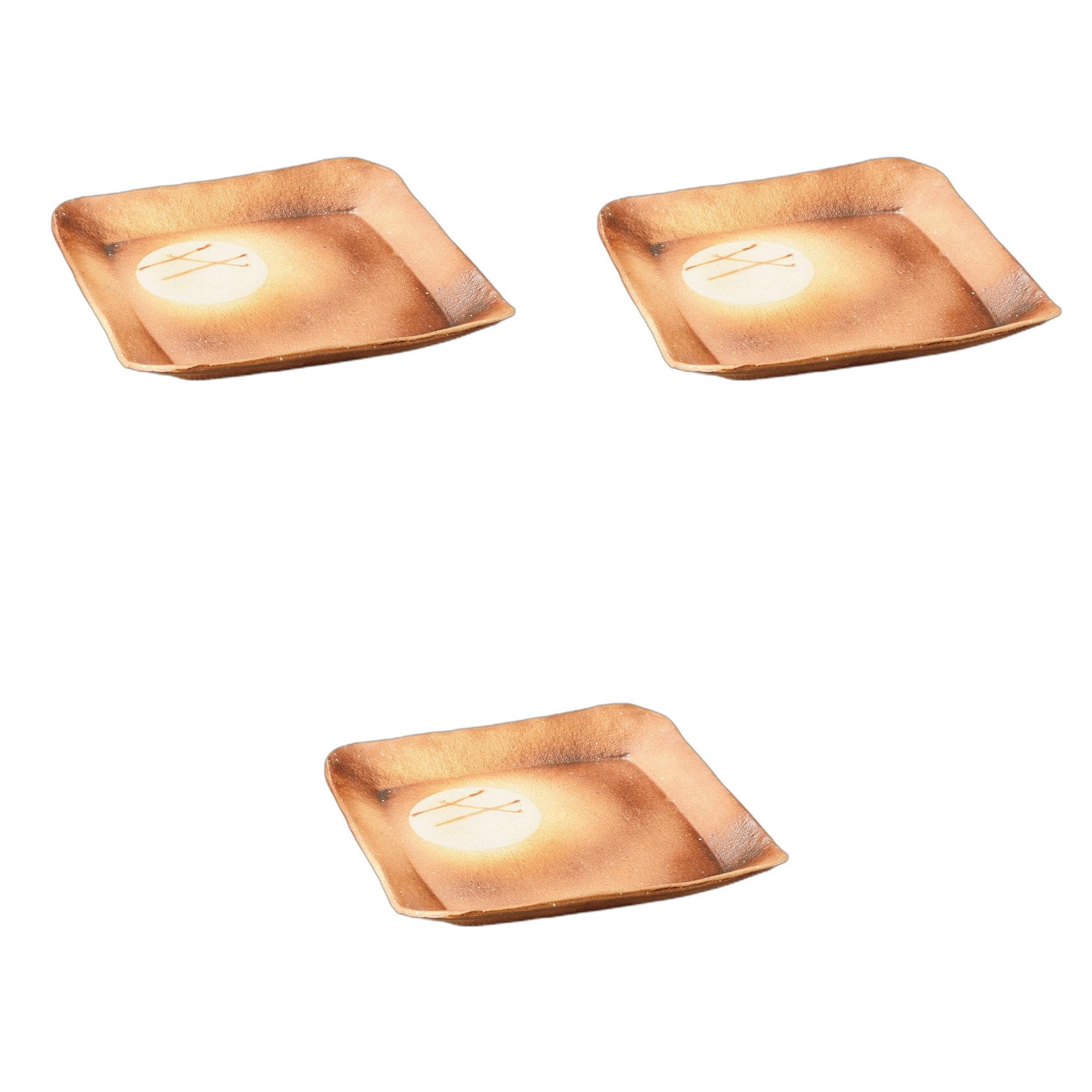 

Набор из 3 квадратных тарелок Якишимэ x x Керамические квадратные тарелки от Setomonohonpo Hi-Daski 8.0 [24.5 24.5 3см]