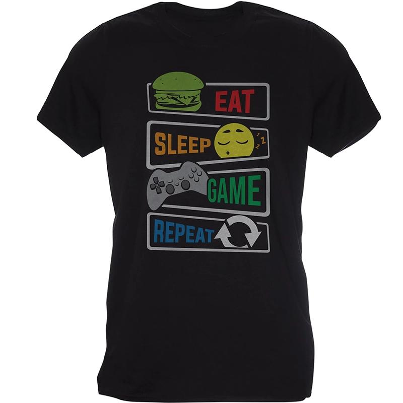 2026 New Retro Game Console Design Print Tshirt Short Sleeve Streetwear Mens and Womens Tshirt Mens Top