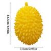 Soft Durian Squishy Stress Balls Squeeze Toys Stretchy Fruit Stress Relief Squeeze Ball Squishy Fidget Toy for Adults Kids