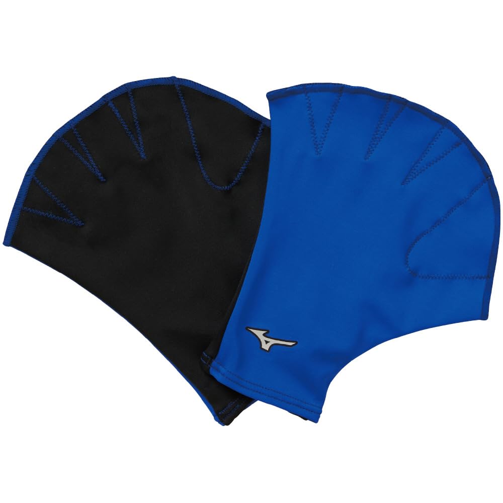 

MIZUNO Swimming Soft Mitts both Size Size 27 for and Training Gloves, (for hands), Unisex, L, Blue, (N2JVB010), Swimming, Fitness,