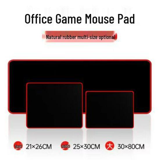 Rubber Gaming Mouse Pad - Desk Mat for Office & Internet Cafe
