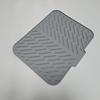 Silicone Drain Mat Sink Countertop Tableware High Temperature Resistance Heat Insulation Diversion Kitchen Drain Mat Placemat