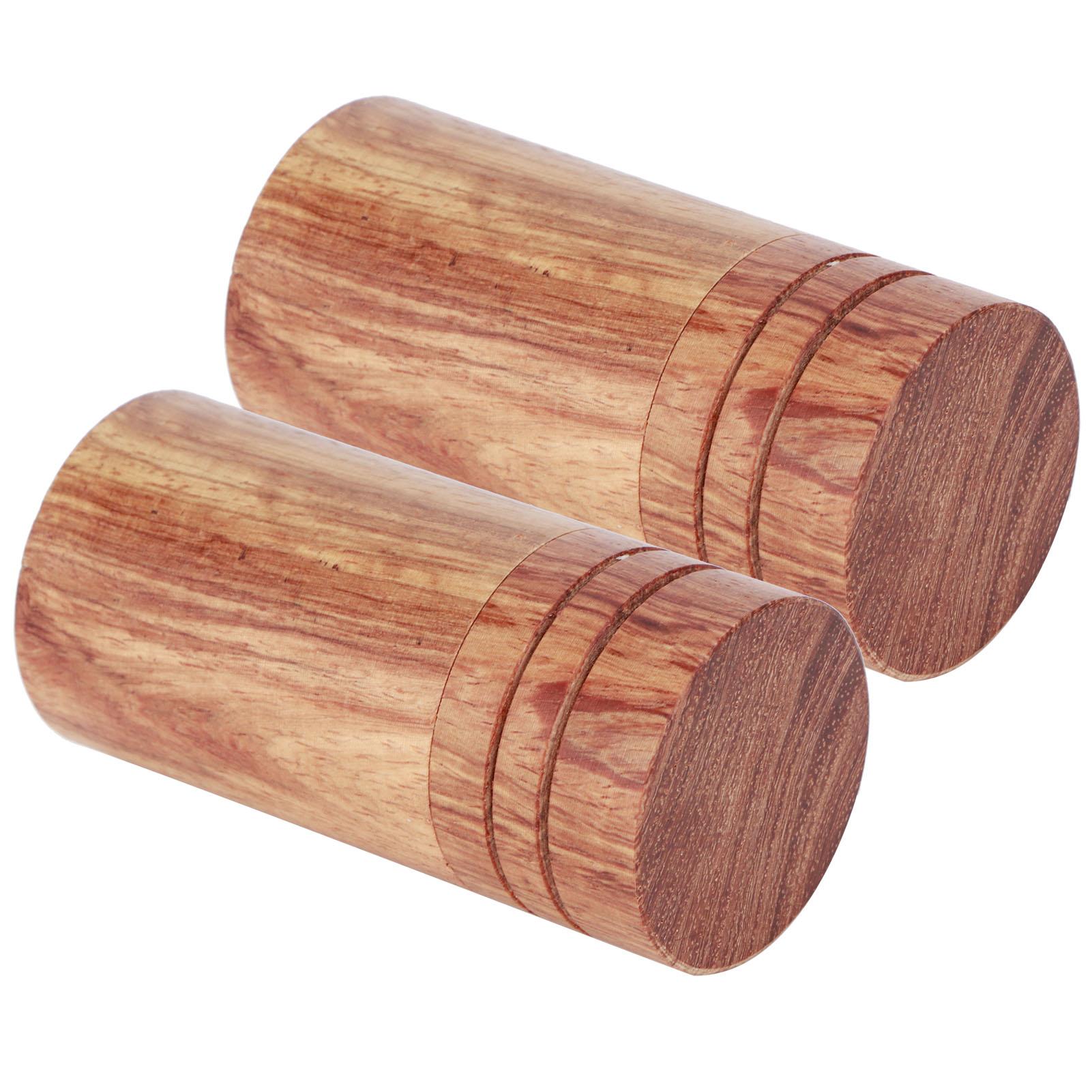 

10Pcs Wooden Essential Oil Cylinder Box Storage Bottle Container Travelling Carrier Case2.9cm Outer Diameter