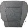 Driver Bottom Seat Cover Cloth Replacement Gray Fit for Ford F150 XLT 2015 2016 2017 2018