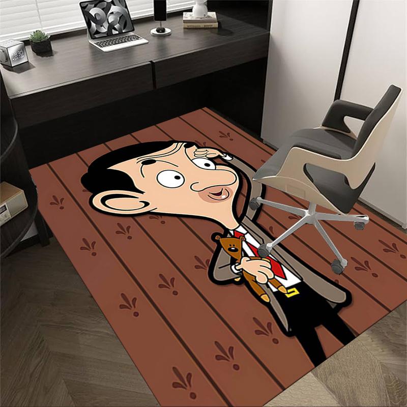 

1PC Mr. Bean Extra Large Non-Slip Floor carpet, Office, family, bedroom, Studio - Large Area Rug Indoor Rugs, Vibrant Colors-A301 60cm by 90cm