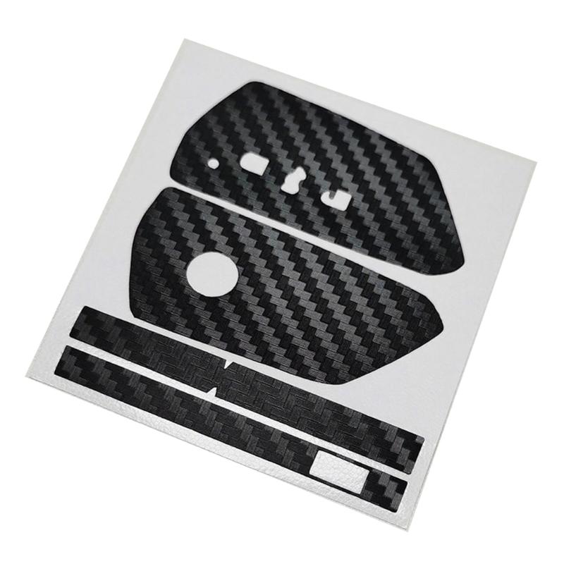 

Waterproof Vehicle Key Decoration Scratch Resistant Carbon Fiber Sticker Not Slip Key Fob Protector for Golf
