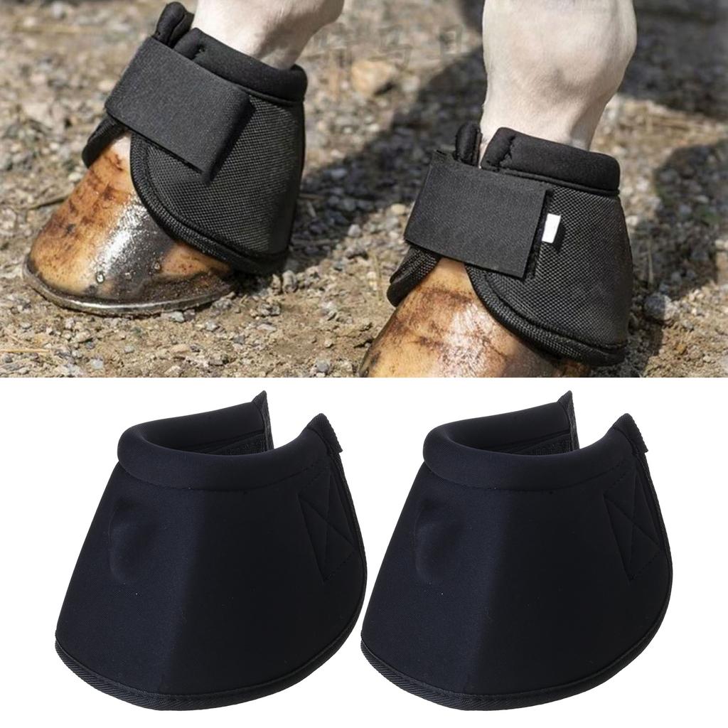 Protective Hoof Boot Tear Resistant Horse Protective Bell Boots No Turn Bell Boots Equestrian Equipment Enduring