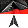 Carbon Fiber Side Rearview Mirror A-Pillar Trim Sticker For Corvette C6 05-13