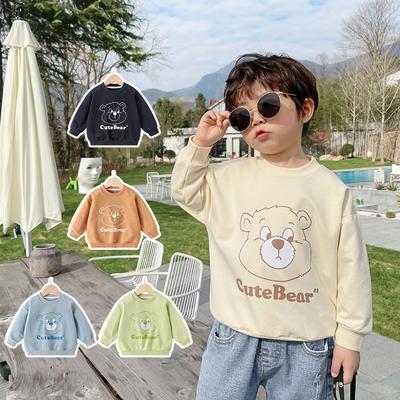 Jungen Cartoon Hoodie Herbst Frühling und Herbst Kinder Top Dünner Hoodie