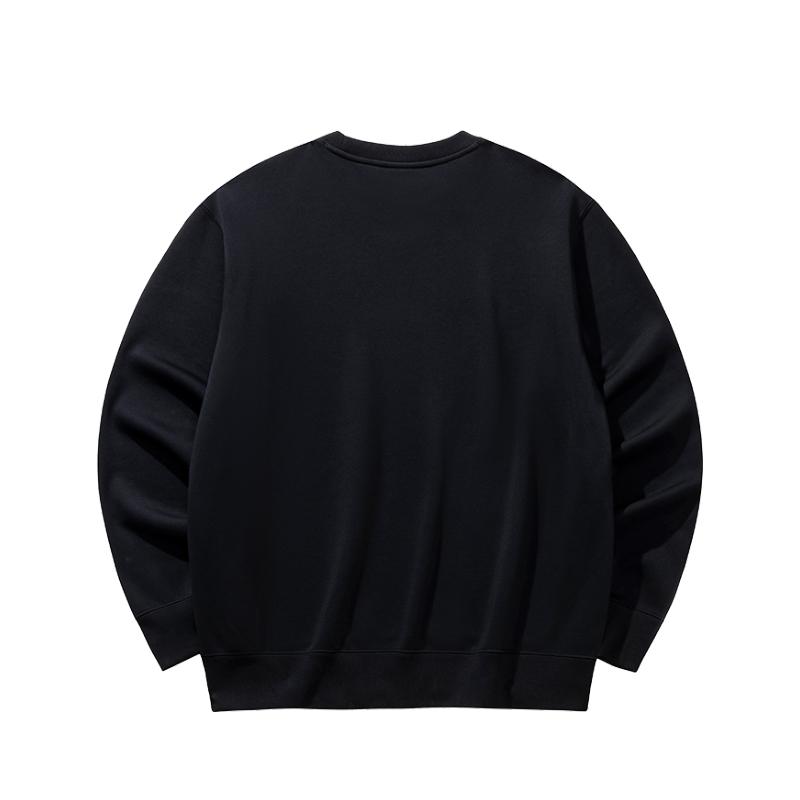 Anta Soft Comfortable Simple Versatile Letter Print Sweatshirt Men Sweatshirts 152548708-2