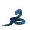 3D Printed Snake Egg Action Figure Toys Creative Stress Relief Rotatable Desktop Ornament Gift for Kids Adults