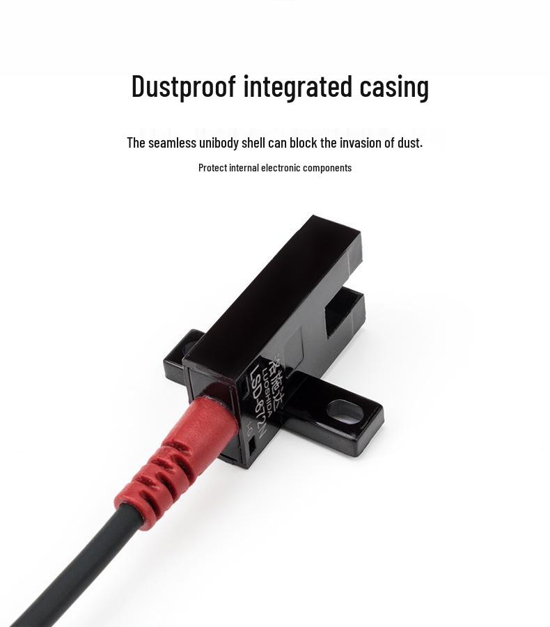 12V U-Typ Photoelektrischer Sensor: PNP/NPN 4-Draht Infrarotlicht, Schließer/Öffner
