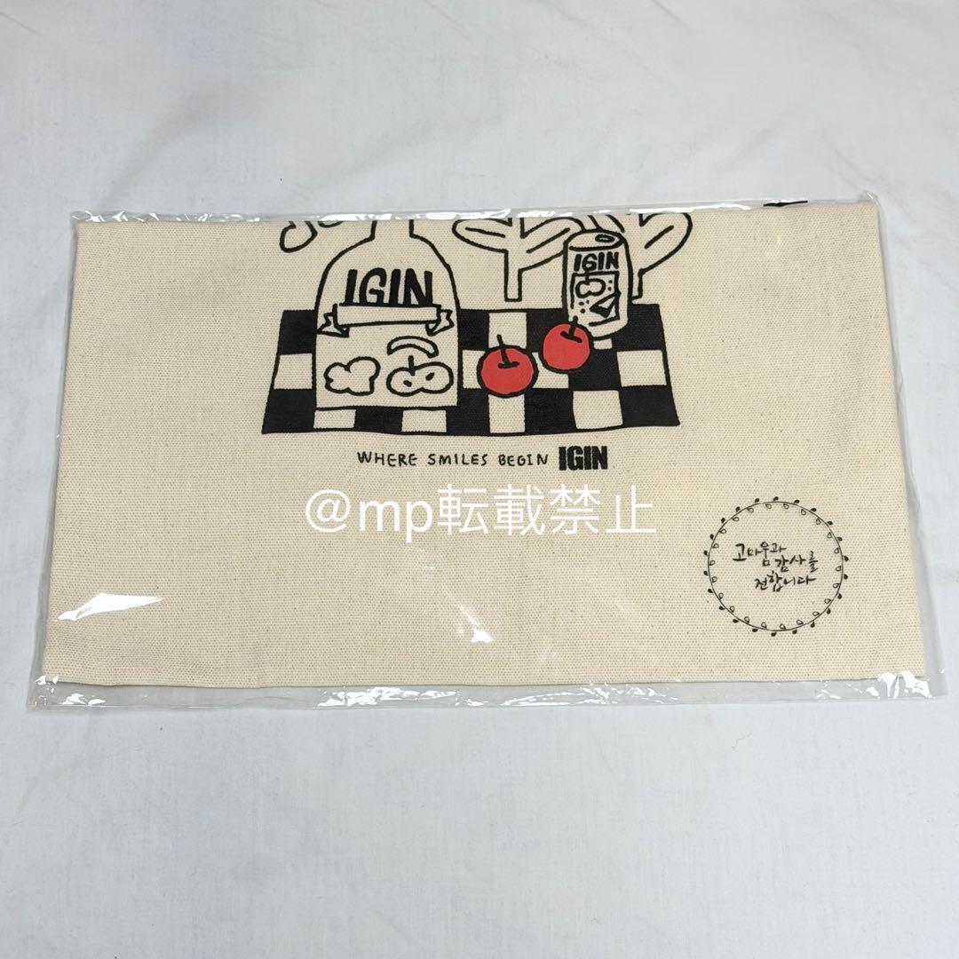 [USED] IGIN Pop-Up Itaewon Korea Exclusive Apple Tote Bag