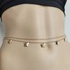 Mode Damen Sexy Süß und Cool Spice Girl Accessoires, Doppelte Legierung Schmetterling Anhänger Taillenkette