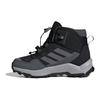Adidas Terrex AX4R Mid SL K Comfortable Non-Slip Durable Mid-Top Outdoor Shoes Kids Shoes Black JI0920