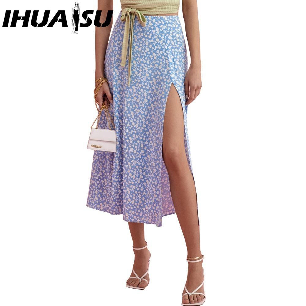 

IHUASU Женская Модная Повседневная Летняя Весенняя Юбка XL